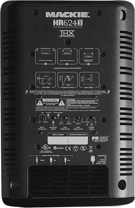 Mackie Hr624 Mkii - La PiÈce - Active studio monitor - Variation 1