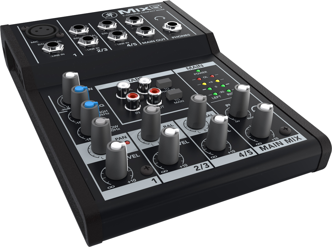 Mackie Mix5 - Analog mixing desk - Variation 4