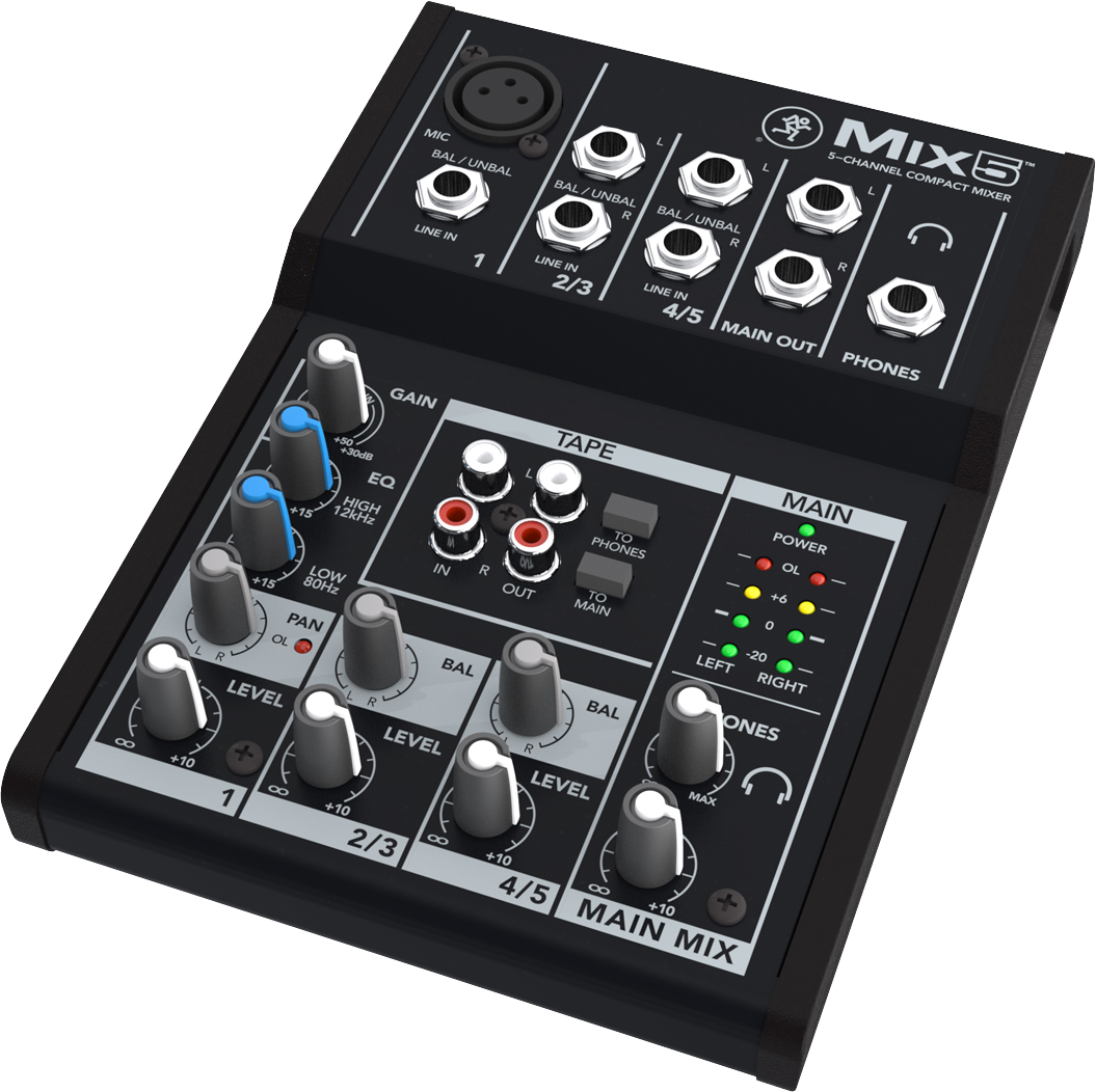 Mackie Mix5 - Analog mixing desk - Variation 5