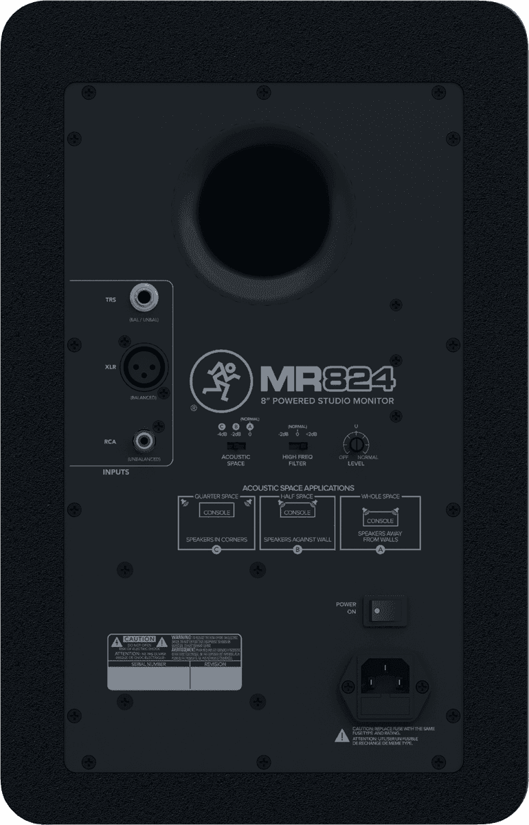 Mackie Mr824 - La PiÈce - Active studio monitor - Variation 2