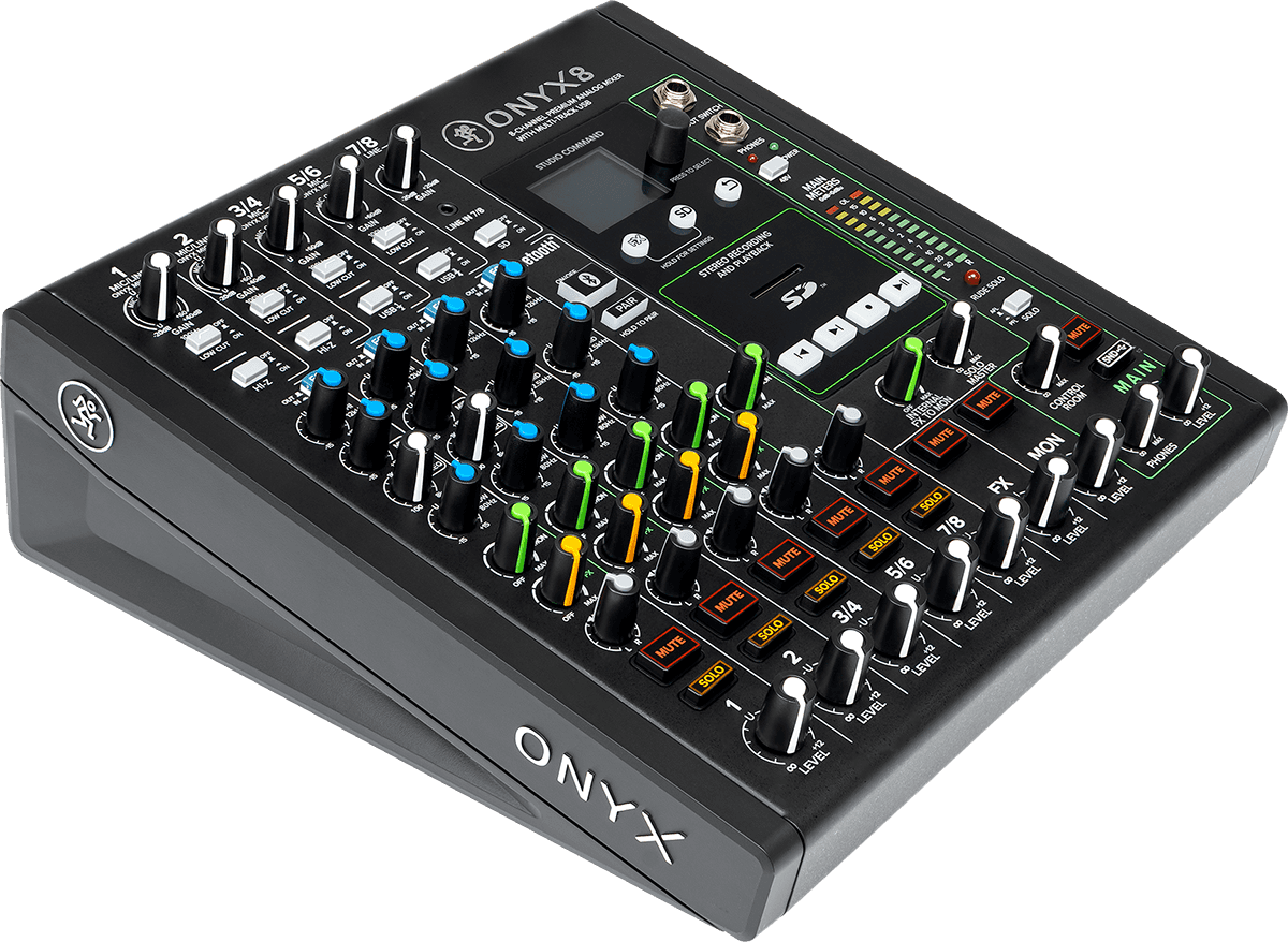 Mackie Onyx8 - Analog mixing desk - Variation 1