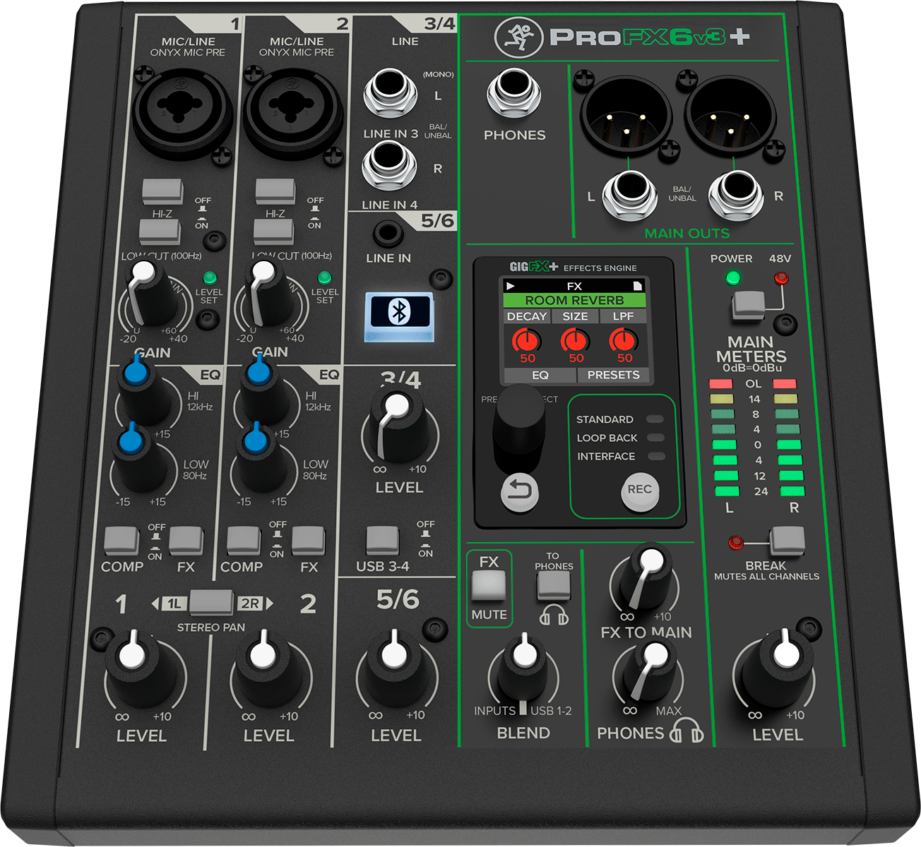 Mackie Profx 6 V3+ - Analog mixing desk - Variation 4