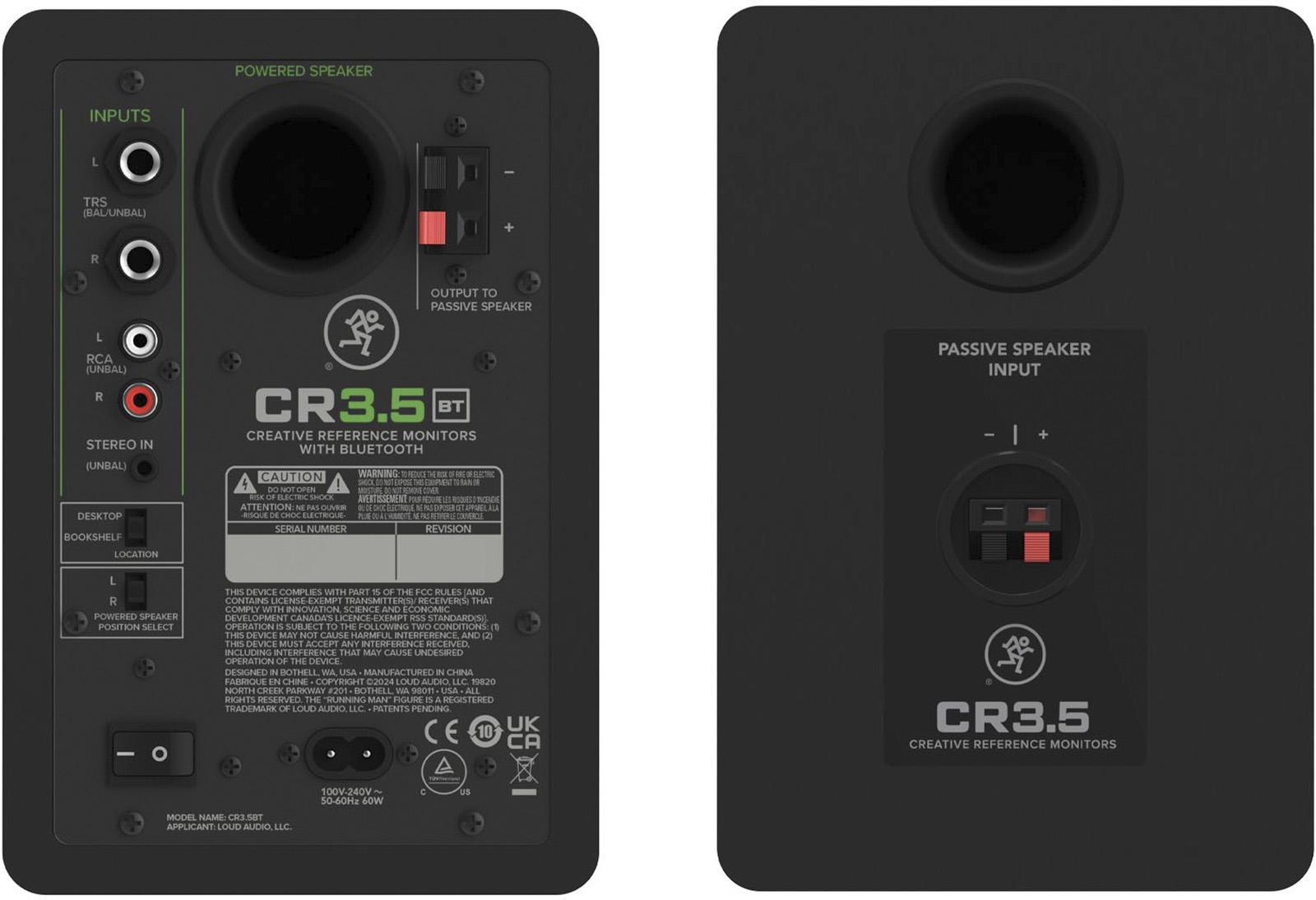 Mackie Rmk Cr3.5bt - La Paire - Active studio monitor - Variation 6