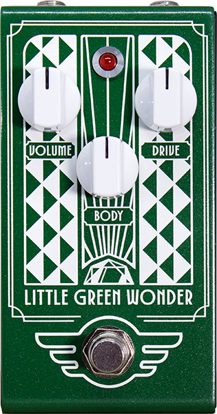 Mad Professor Little Green Wonder Overdrive Handwired - Overdrive, distortion & fuzz effect pedal - Main picture