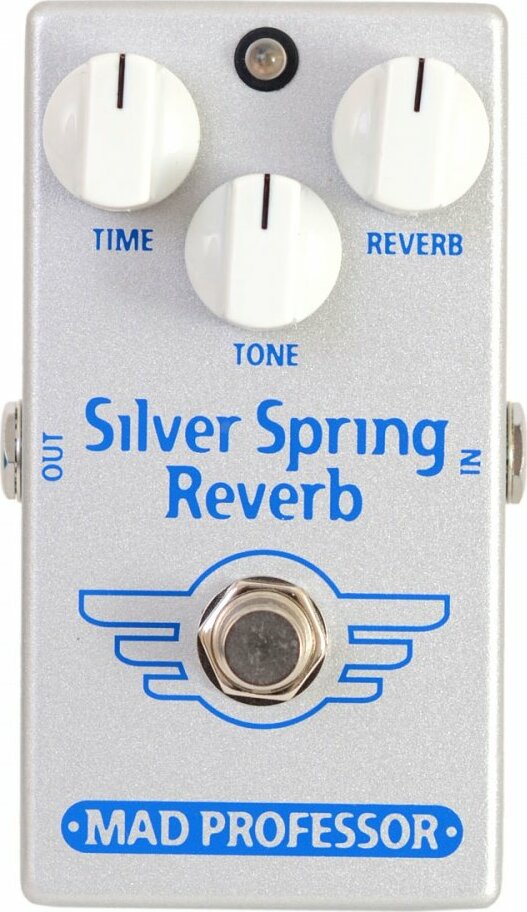 Mad Professor Silver Spring Reverb - Reverb, delay & echo effect pedal - Main picture