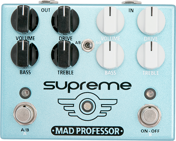 Mad Professor Supreme Overdrive - Overdrive, distortion & fuzz effect pedal - Main picture