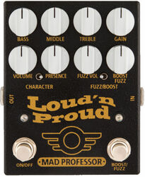 Overdrive, distortion & fuzz effect pedal Mad professor                  Loud', Proud