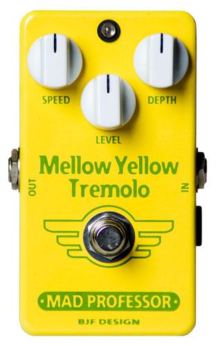 Modulation, chorus, flanger, phaser & tremolo effect pedal Mad professor                  Mellow Yellow Tremolo HW