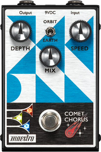 Maestro Comet Chorus - Modulation, chorus, flanger, phaser & tremolo effect pedal - Main picture