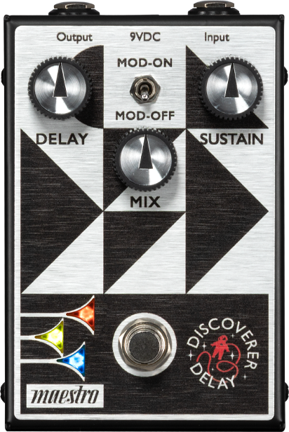 Maestro Discoverer Delay - Reverb, delay & echo effect pedal - Main picture