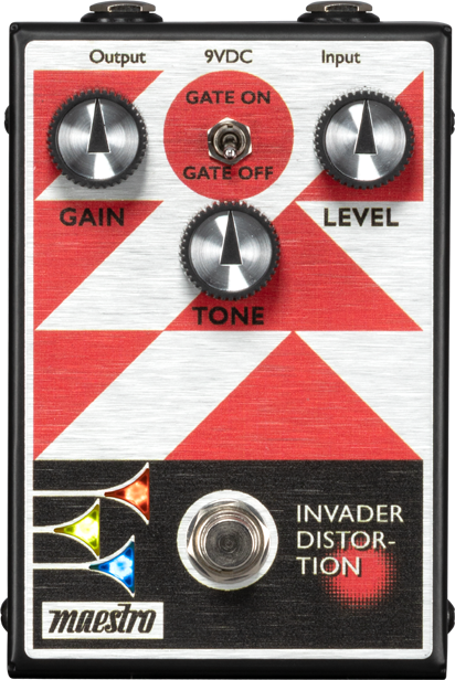 Maestro Invader Distortion - Overdrive, distortion & fuzz effect pedal - Main picture