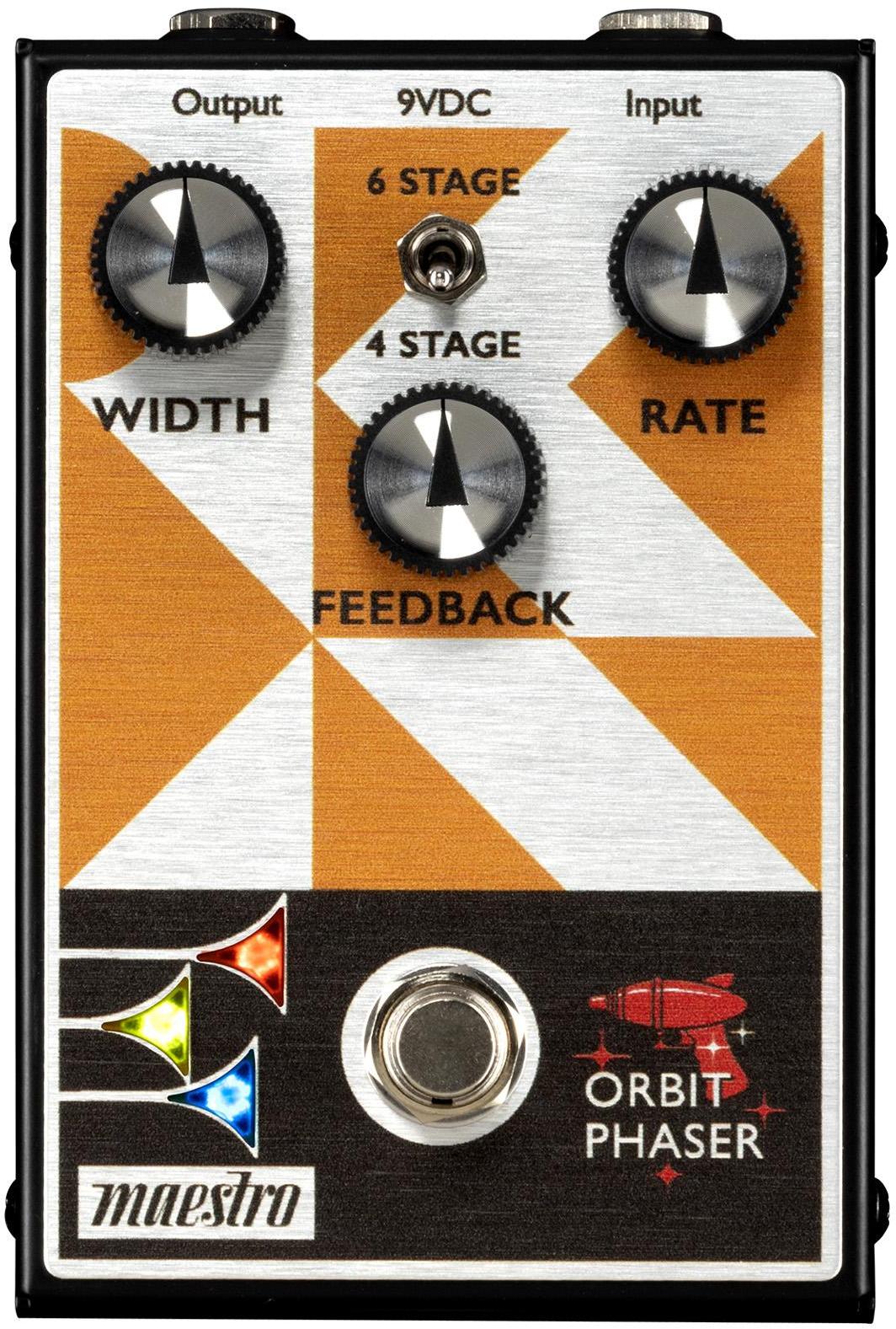 Modulation, chorus, flanger, phaser & tremolo effect pedal Maestro Orbit Phaser