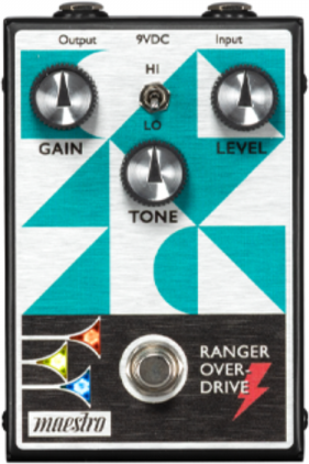Maestro Ranger Overdrive - Overdrive, distortion & fuzz effect pedal - Main picture
