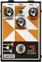 Modulation, chorus, flanger, phaser & tremolo effect pedal Maestro Orbit Phaser