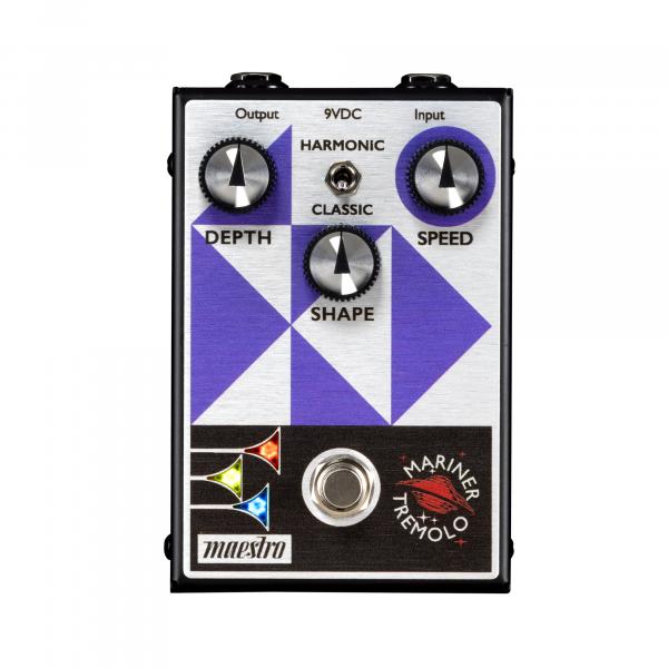Maestro Mariner Tremolo Modulation, chorus, flanger, phaser & tremolo effect pedal