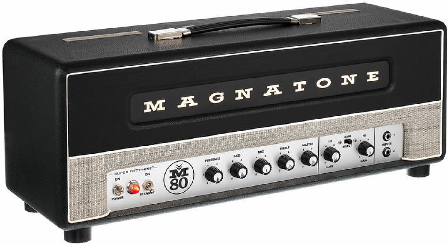 Magnatone Master Collection Super Fifty-nine M-80 Head 45w El34 - Electric guitar amp head - Main picture
