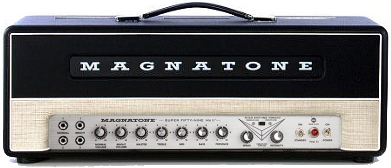 Magnatone Master Collection Super Fifty-nine Mk Ii Head 45w - Electric guitar amp head - Main picture