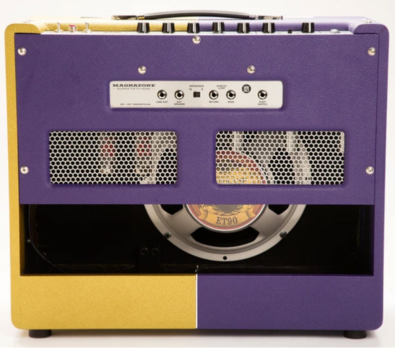 Magnatone Master Collection Super Fifty-nine Combo 45w 1x12 El84 Mardi Gras - Electric guitar combo amp - Variation 3