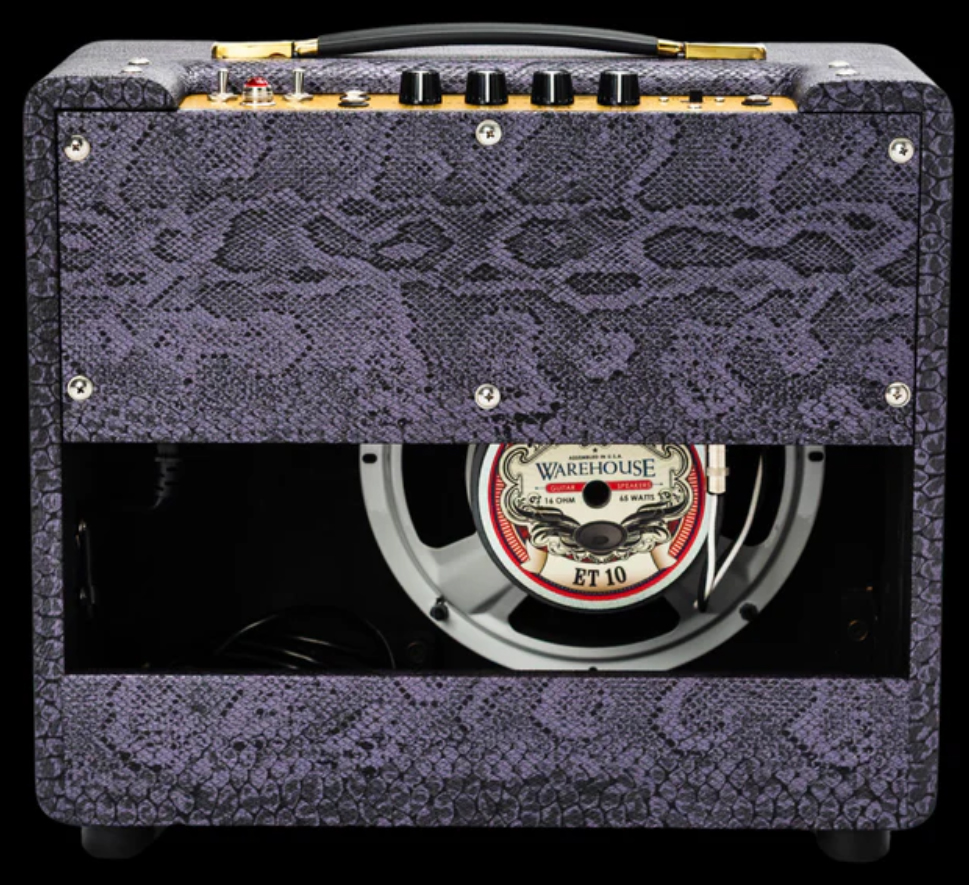 Magnatone Slash Baby M80 Combo Signature 12w 1x10 Purple Python - Electric guitar combo amp - Variation 1