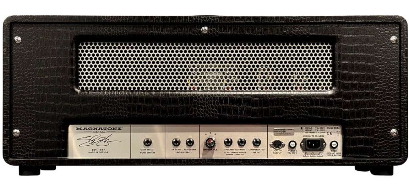 Magnatone Slash Sl-100 Blackout Edition Head Signature 100w El34 - Electric guitar amp head - Variation 1