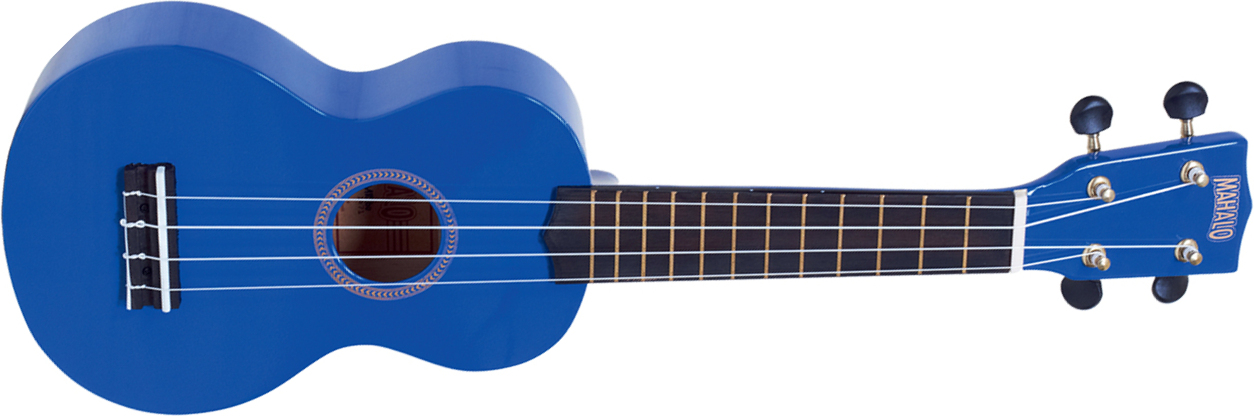 Mahalo Mr1 Rainbow Soprano Tout Sengon +housse - Dark Blue Gloss - Ukulele - Main picture