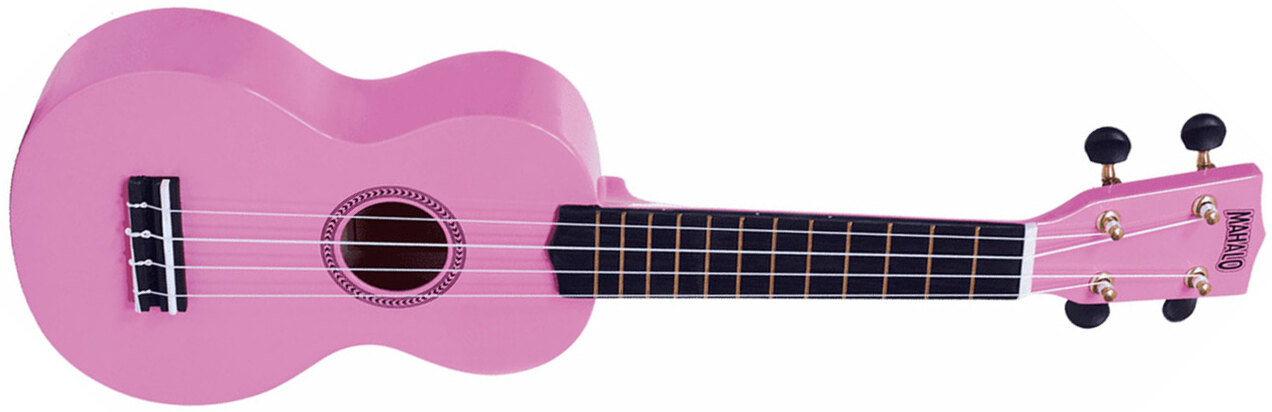 Mahalo Mr1pk M1 Rainbow Soprano Tout Sengon Sen +housse - Pink - Ukulele - Main picture