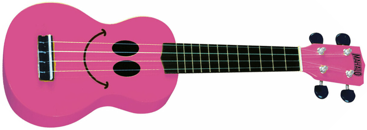 Mahalo U-smile Pk Soprano - Pink - Ukulele - Main picture