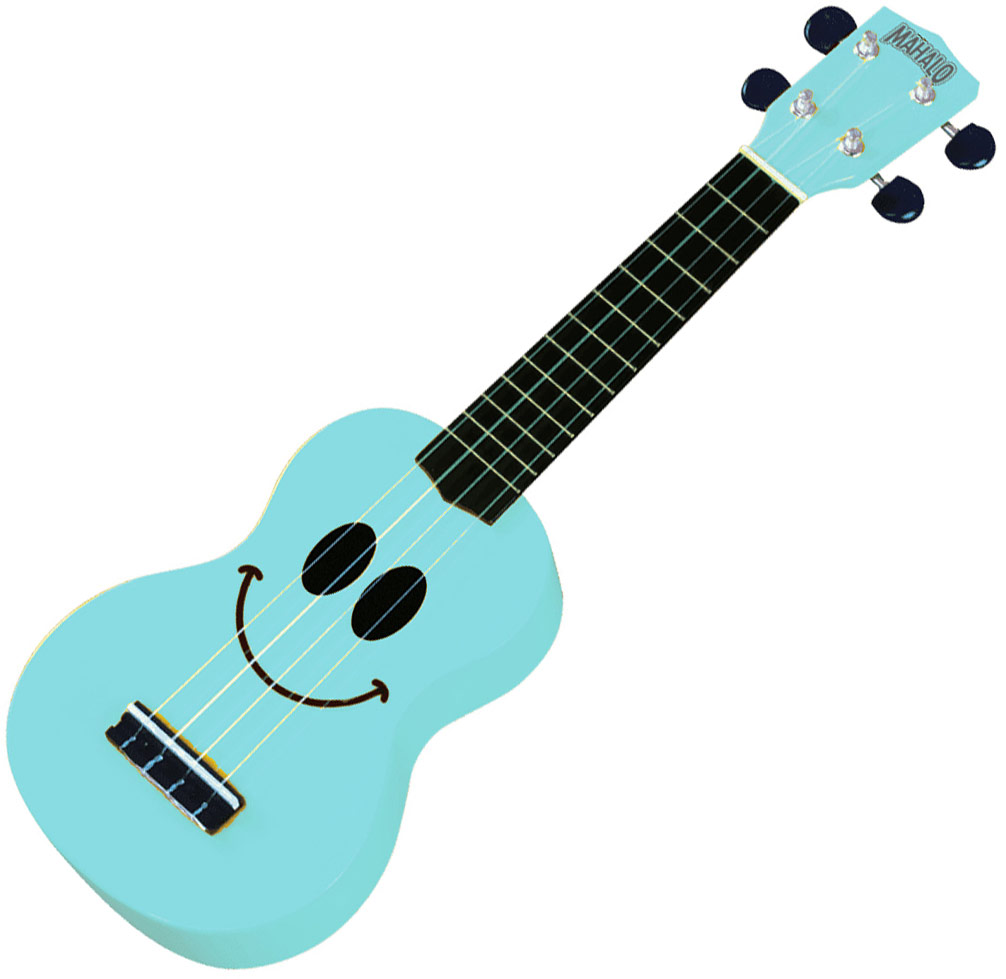 Mahalo U-Smile LBL Soprano - light blue Ukulele blue