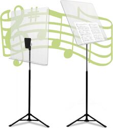 Music stand Manhasset Acoustic Shield Music Stand