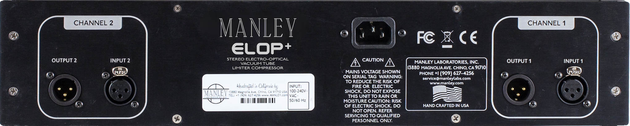 Manley Elop+ - Kompressor Limiter Gate - Variation 2