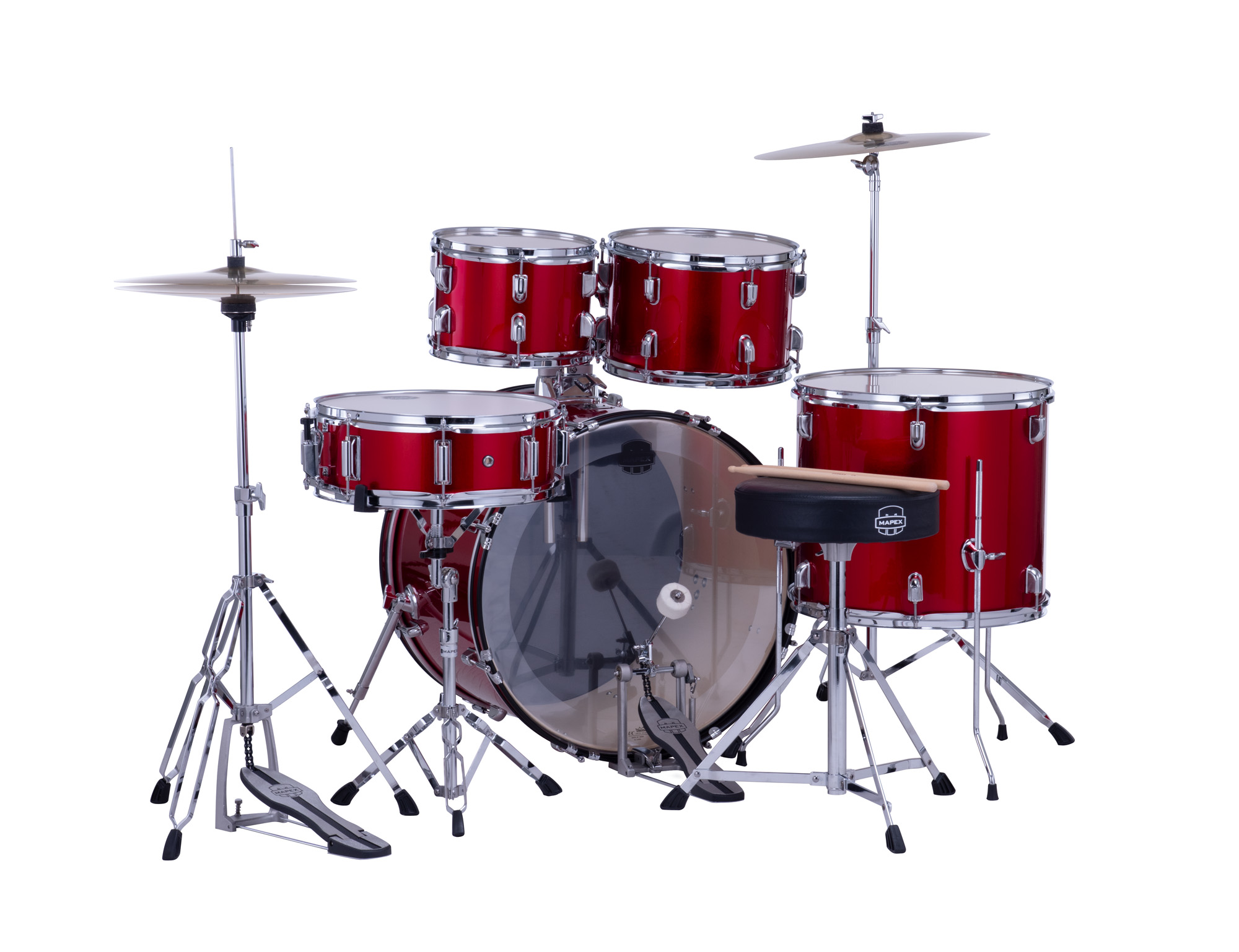 Mapex Comet 22 Stage Kit - Infra Red - Strage drum-kit - Variation 1