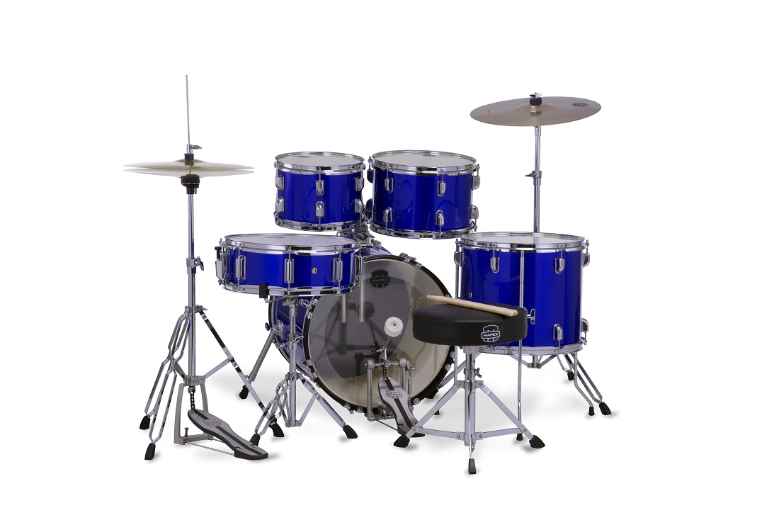 Mapex Comet Jazz/junior 18'' - 5 FÛts - Indigo Blue - Junior drum kit - Variation 1
