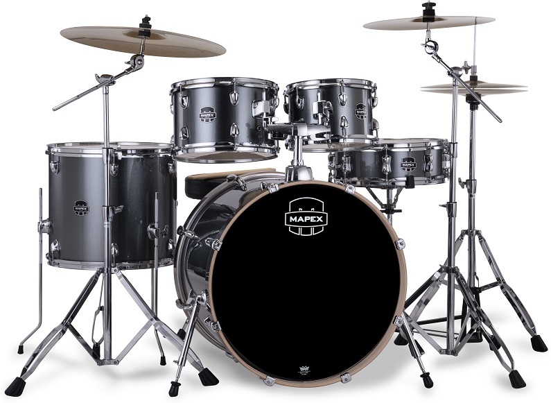 Mapex Venus Fusion 20'' - 5 FÛts - Steel Blue Metallic - Fusion drum kit - Main picture