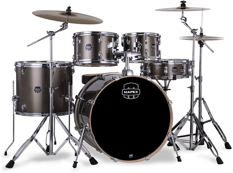 Mapex Venus Fusion 20'' - 5 FÛts - Copper Metallic - Fusion drum kit - Main picture