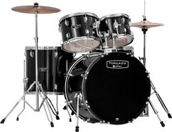 Fusion drum kit Mapex TND5044TCDK - New Tornado V2 Fusion 20 - 5 shells - Black