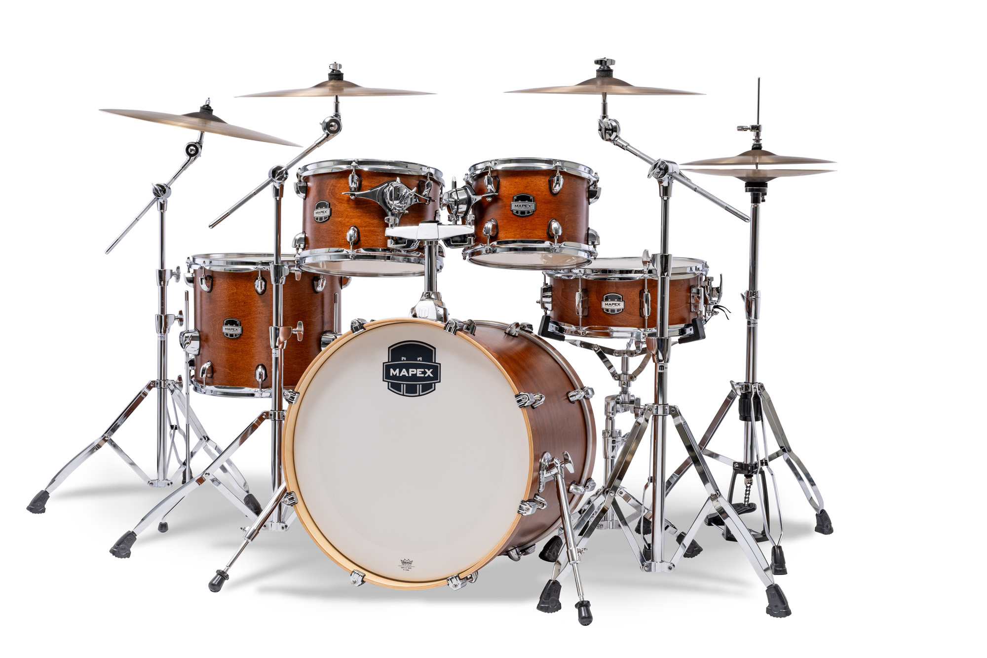 Mapex Mars Maple 20'' / 5f - 5 FÛts - Cortado Satin - Fusion drum kit - Variation 1