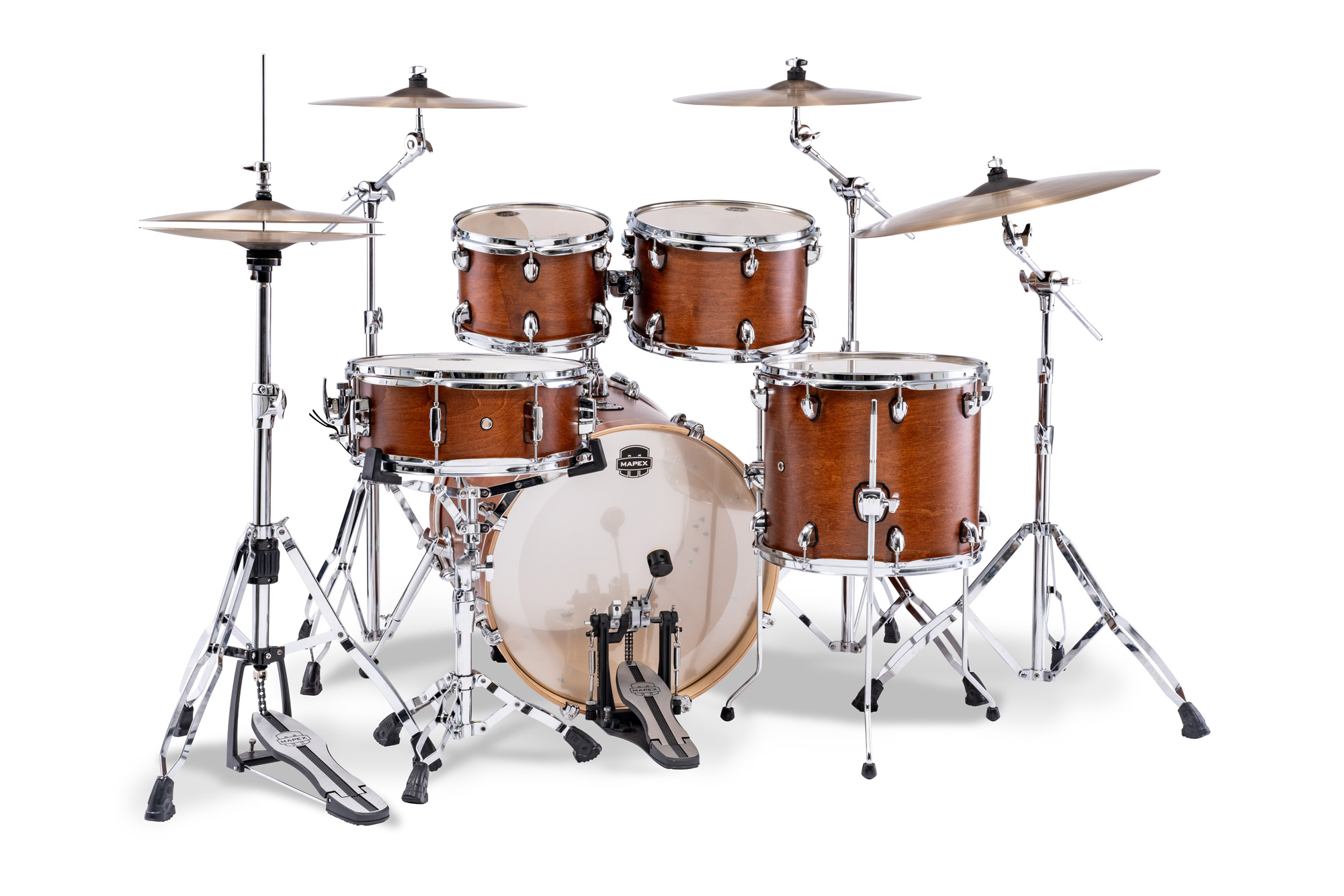 Mapex Mars Maple 20'' / 5f - 5 FÛts - Cortado Satin - Fusion drum kit - Variation 2