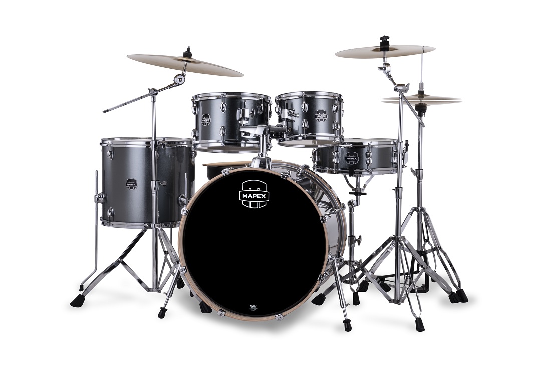 Mapex Venus Fusion 20'' - 5 FÛts - Steel Blue Metallic - Fusion drum kit - Variation 1