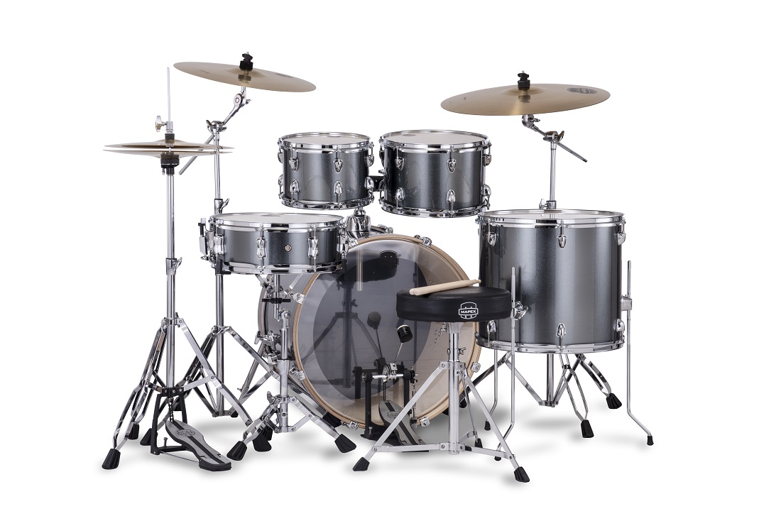 Mapex Venus Rock 22'' - 5 FÛts - Steel Blue Metallic - Rock drum kit - Variation 2
