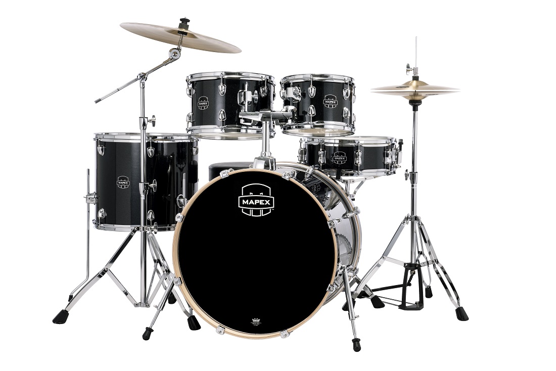 Mapex Venus Stage 22 Kit - 5 FÛts - Black Galaxy - Strage drum-kit - Variation 1