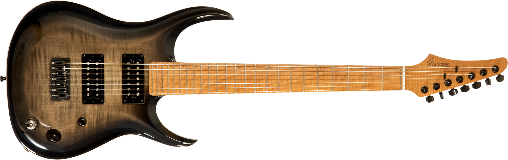 Marceau Guitars Redoutable Standard 7c 2h Ht Ric #s43824 - Burst - Metal electric guitar - Main picture