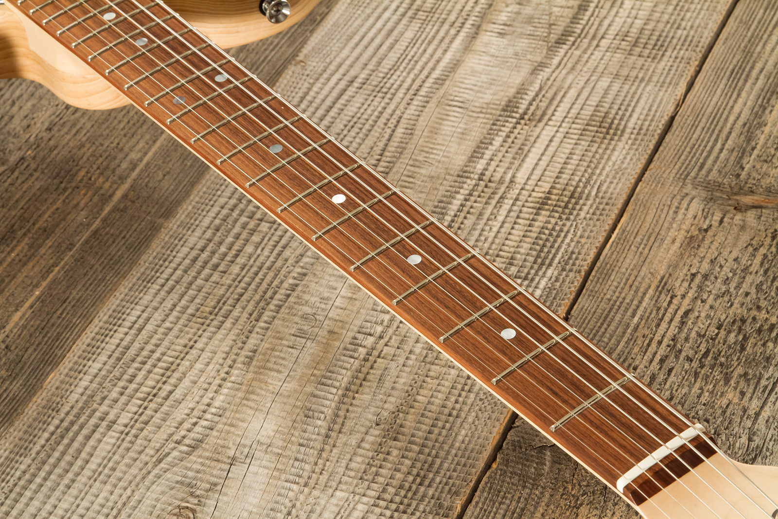 Marceau Guitars Elegante Traditional 2s Ht Pf #t316424 - Natural Satin - Tel shape electric guitar - Variation 5