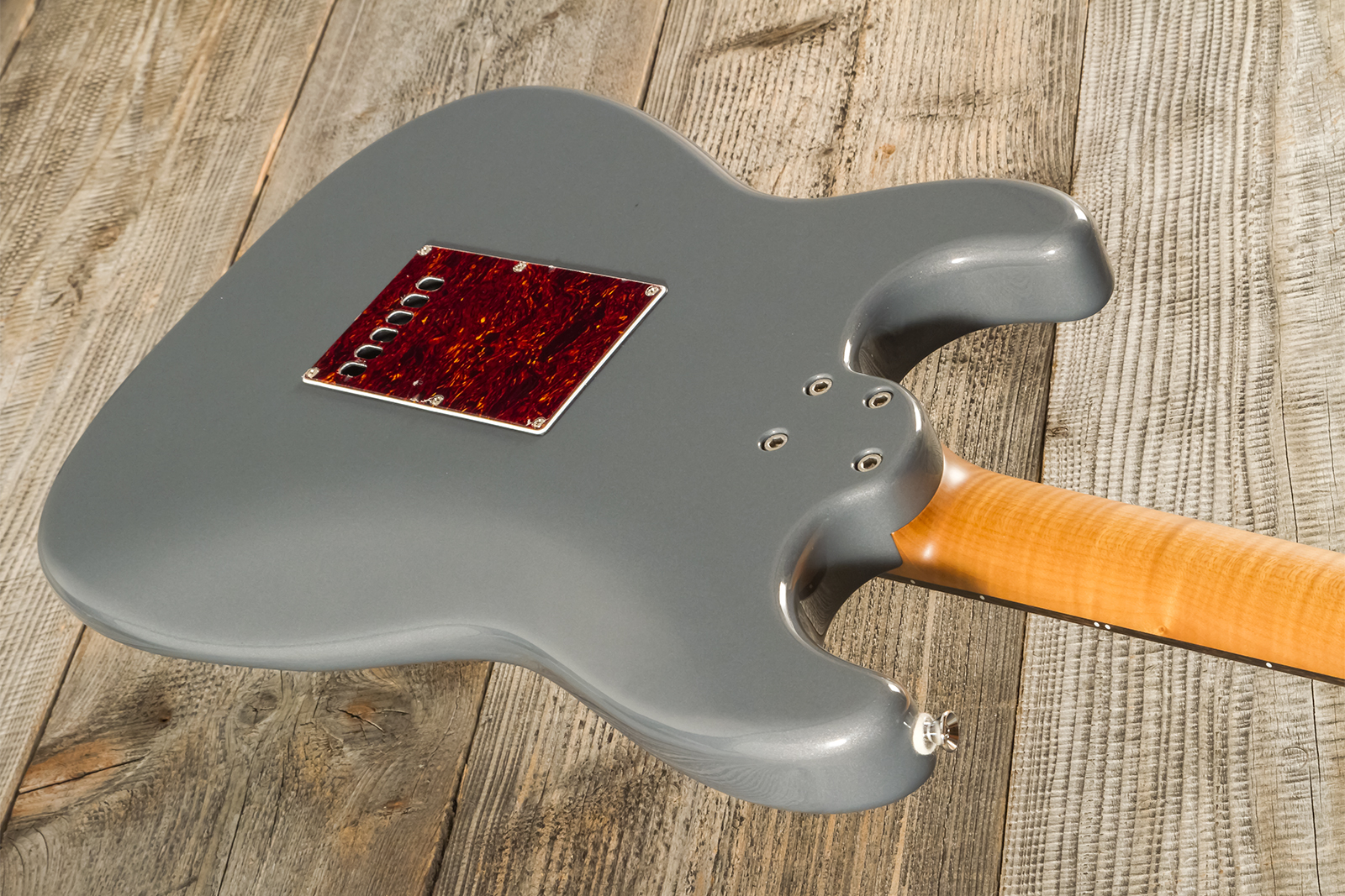 Marceau Guitars Experience Traditional 3s Trem Mn #t226624 - Charcoal - Str shape electric guitar - Variation 6