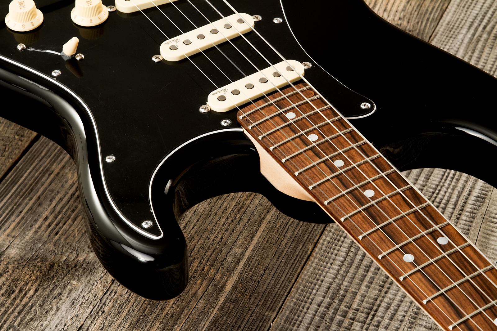 Marceau Guitars Experience Traditional 3s Trem Pf #t226724 - Black - Str shape electric guitar - Variation 4