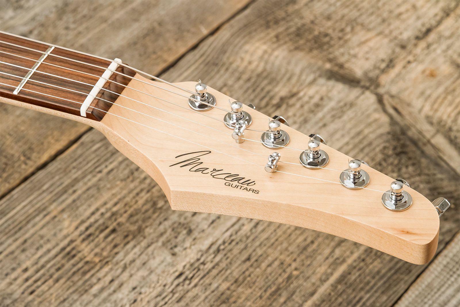 Marceau Guitars Experience Traditional 3s Trem Pf #t226724 - Black - Str shape electric guitar - Variation 6