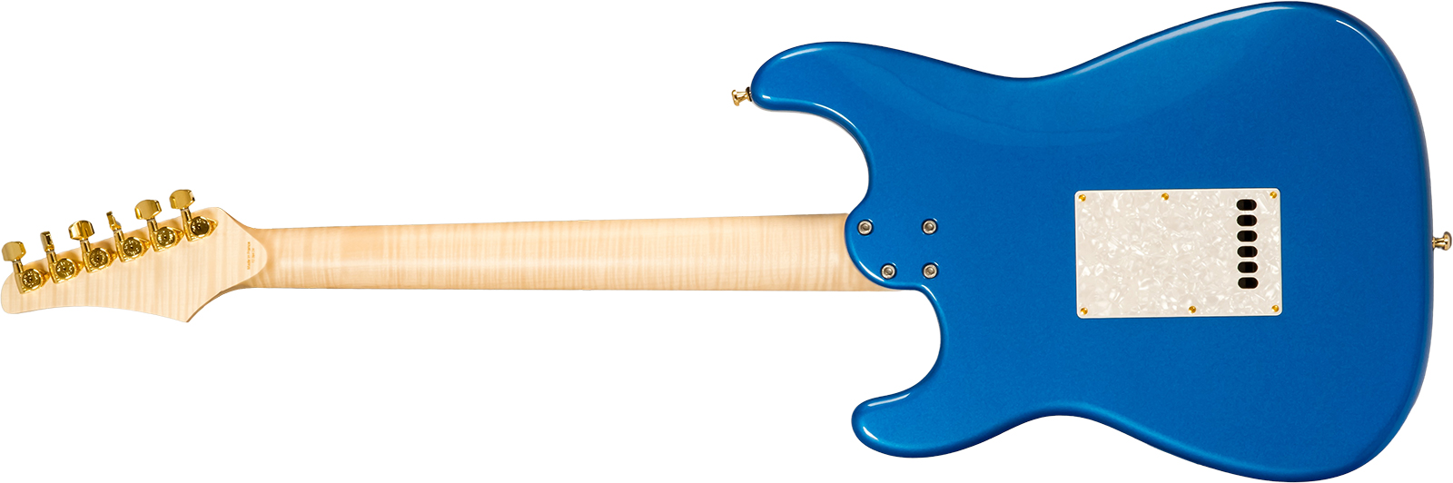 Marceau Guitars Experience Traditional Hss Trem Eb #t226424 - Lake Placid Blue - Str shape electric guitar - Variation 1