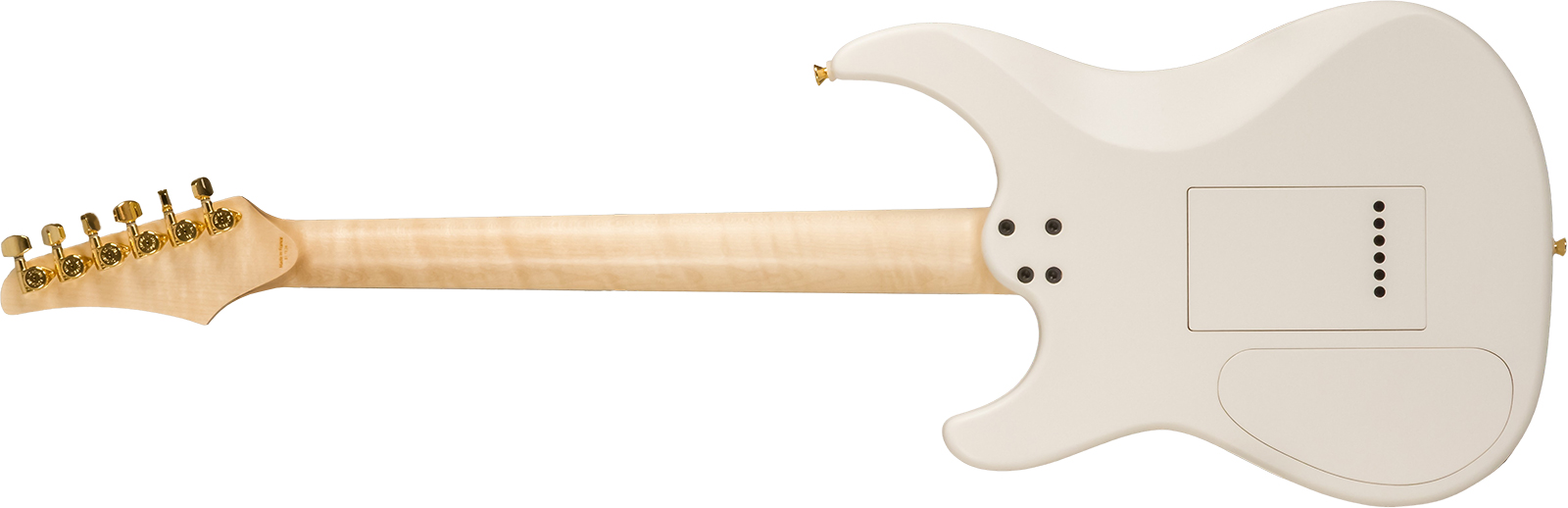 Marceau Guitars Fascinante Standard 2h Trem Ric #s17324 - Arctic White Satin - Str shape electric guitar - Variation 1