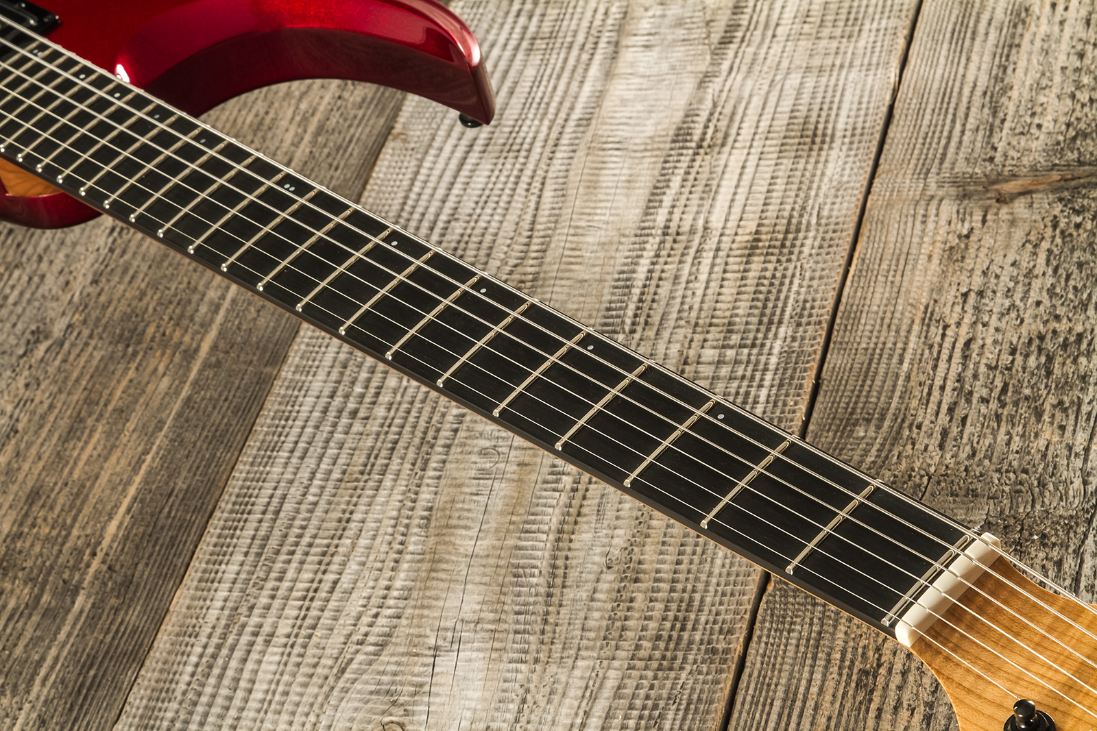 Marceau Guitars Redoutable Standard 2h Ht Ric #s43724 - Candy Apple Red - Metal electric guitar - Variation 5