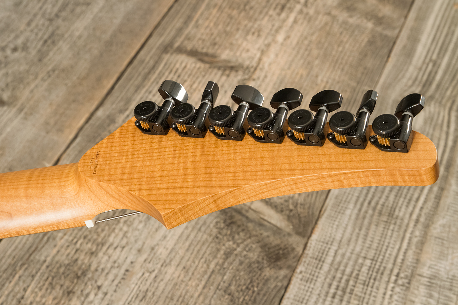 Marceau Guitars Redoutable Standard 7c 2h Ht Ric #s43824 - Burst - Metal electric guitar - Variation 9