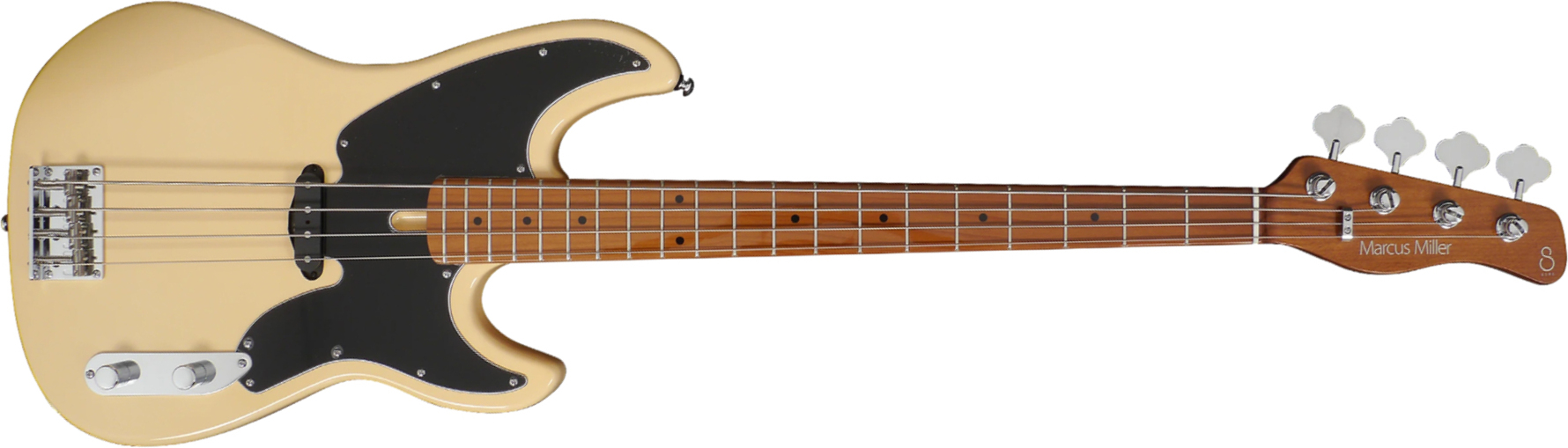 Marcus Miller D5 Alder 4st Mn - Vintage White - Solid body electric bass - Main picture